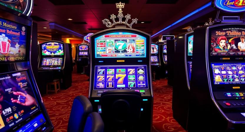 Wide selection of slot games available on KKFB